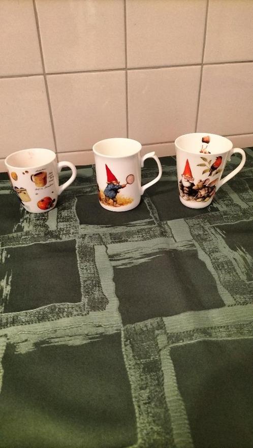 3 Bekers Rien Poortvliet   - nieuw., Huis en Inrichting, Keuken | Servies, Nieuw, Bord(en), Overige stijlen, Ophalen of Verzenden