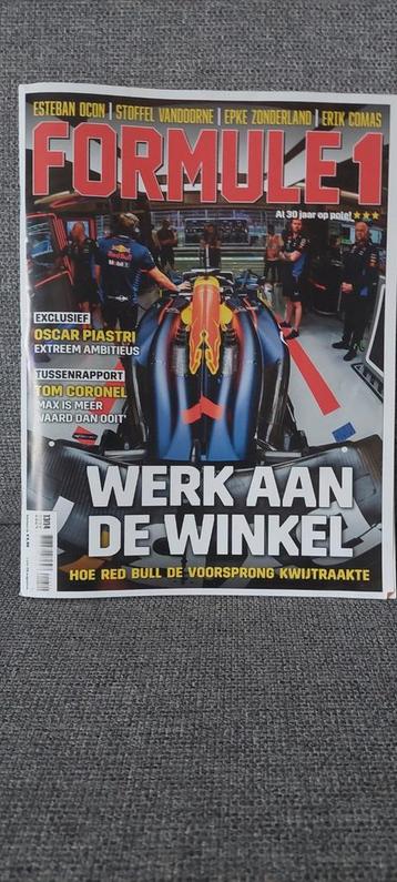 Formule 1 tijdschrift  beschikbaar voor biedingen