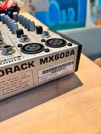 Behringer Eurorack MX602A analoge mixer, with cables, Ophalen, Gebruikt, Overige merken