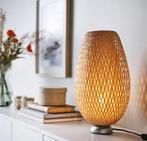 BÖJA Tafellamp, bamboe/handgemaakt, Huis en Inrichting, Lampen | Tafellampen, Ophalen, Zo goed als nieuw, Minder dan 50 cm