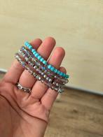 kralen armband, Sieraden, Tassen en Uiterlijk, Ophalen of Verzenden, Zo goed als nieuw, Elastiek