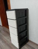 plastic ladekast, Huis en Inrichting, Kasten | Ladekasten, Minder dan 50 cm, Ophalen of Verzenden, Zo goed als nieuw, 3 of 4 laden