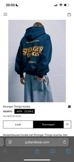 GEZOCHT : Stranger things hoodie pull and bear, Kleding | Heren, Truien en Vesten, Ophalen of Verzenden, Zo goed als nieuw, Zwart