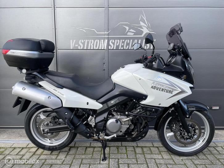 Suzuki V-Strom DL 650 ABS bomvol opties!, Motoren, Motoren | Suzuki, Bedrijf, Toermotor, meer dan 35 kW, ABS