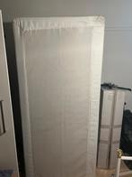 1 persoons bedframe 90-200cm, Ophalen, 90 cm, Eenpersoons, Wit