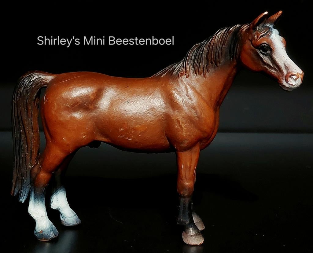 Schleich arabier hengst, Ophalen of Verzenden, Zo goed als nieuw, Paard, Beeldje of Figuurtje