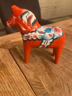 Oranje Dalahäst paard uit Zweden, Ophalen of Verzenden