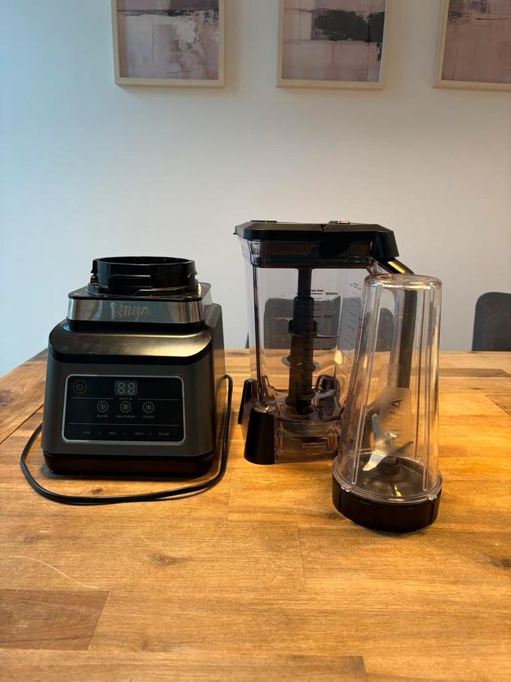 Ninja 2-in-1 Blender with Auto-iQ, Witgoed en Apparatuur, Blenders, Zo goed als nieuw, Blender, Ophalen