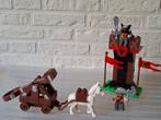 Duplo 4863. Riddertoren met katapult, 2 ridders en paard, Ophalen of Verzenden, Zo goed als nieuw, Duplo