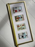 4 schilderlijsten fotolijst lijst postkaart, Minder dan 50 cm, Gebruikt, Ophalen of Verzenden, Minder dan 50 cm