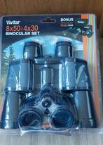 Vivitar Verrekijkers DUBBEL Set 8x50 en 4x30. Nieuw in Doos!, Audio, Tv en Foto, Optische apparatuur | Verrekijkers, Nieuw, 8 tot 12x