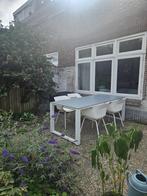 Tuintafel (set), Ophalen, Gebruikt, Rechthoekig, Aluminium