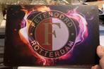 Feyenoord Rotterdam Reclame Metalen Bord, Verzamelen, Merken en Reclamevoorwerpen, Reclamebord, Ophalen of Verzenden
