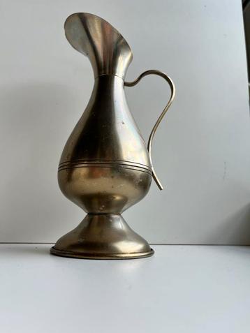 DOVO Vintage tinnen kan met sierlijke tuit (20 cm) beschikbaar voor biedingen