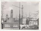 Utrecht werkzaamheden kraan met Dom grote oude foto, 1960 tot 1980, Gebruikt, Verzenden, Foto