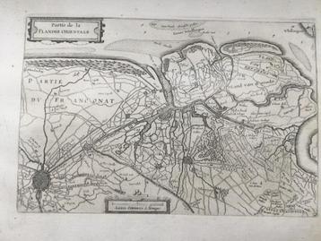 Zeeuws.- en Oost Vlaanderen, Brugge, Sluis, Colom, 1660  beschikbaar voor biedingen