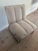Fauteuil Fie - Zand - Woood, Ophalen, Minder dan 75 cm, Zo goed als nieuw, Stof