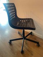 Zwarte bureaustoel, Ophalen, Zo goed als nieuw, Zwart