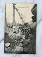 Wo1: ww1: loopgraaf Bos na de aanval, Ophalen of Verzenden, Landmacht, Nederland, Foto of Poster