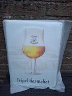 Reclamebord Tripel Karmeliet (nieuw in originele verpakking), Verzamelen, Biermerken, Ophalen of Verzenden, Nieuw, Reclamebord, Plaat of Schild