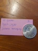 zilveren 10 gulden nederland herrijst, Zilver, Ophalen of Verzenden, 10 gulden, Losse munt
