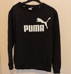 Zwarte Puma sweater- Maat 164, Trui of Vest, Puma, Ophalen of Verzenden, Zo goed als nieuw
