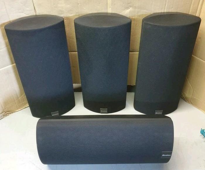 Boston bravo luidsprekers, Audio, Tv en Foto, Luidsprekers, Gebruikt, Front, Rear of Stereo speakers, 120 watt of meer, Overige merken