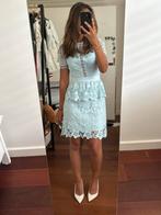 Licht blauwe Ted Baker jurk, maat S, Verzenden, Zo goed als nieuw, Blauw, Onder de knie