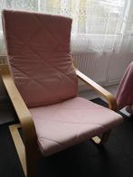 Ikea Poäng Fauteuil - Comfortabel en Stijlvol, Ophalen, Gebruikt, Stof, 50 tot 75 cm