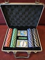Pokersetje in koffertje, Ophalen, Gebruikt