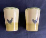 Twee bekers Kip en Haan servies, Huis en Inrichting, Keuken | Servies, Ophalen of Verzenden, Zo goed als nieuw, Overige stijlen