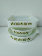 Set van 3 vintage Anchor Hocking Fire-King schalen, Antiek en Kunst, Ophalen of Verzenden