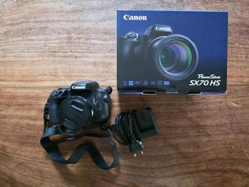 Canon Powershot SX70 HS z.g.a.n. incl. doos  beschikbaar voor biedingen