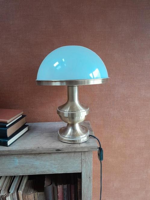 Dijkstra design lamp vintage jaren 60, opknappertje, Huis en Inrichting, Lampen | Tafellampen, Gebruikt, Minder dan 50 cm, Metaal