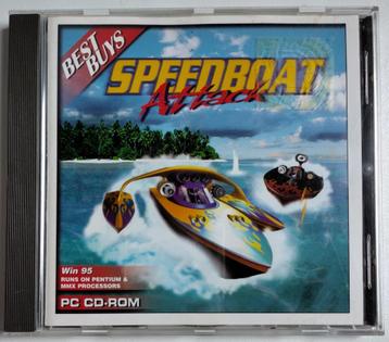 CD-rom Speedboat Attack (1997 Telstar, Best Buys / PMR int) beschikbaar voor biedingen