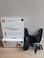 Tripp Trapp babyset + tray (tafelblad) zwart, Kinderen en Baby's, Kinderstoelen, Ophalen of Verzenden, Gebruikt, Meegroeistoel