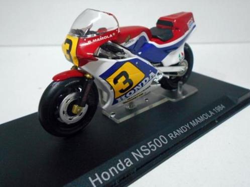 5531: Honda NS 500 - Randy Mamola - 1984 - Atlas 1:24, Hobby en Vrije tijd, Modelauto's | 1:24, Zo goed als nieuw, Motor, Overige merken
