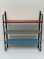 Vintage tomado boekenrek, wandrek, Huis en Inrichting, Ophalen of Verzenden, Gebruikt