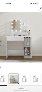 Nieuwe kaptafel met led make up tafel slaapkamer, Nieuw, Minder dan 100 cm, Hout, 50 tot 100 cm