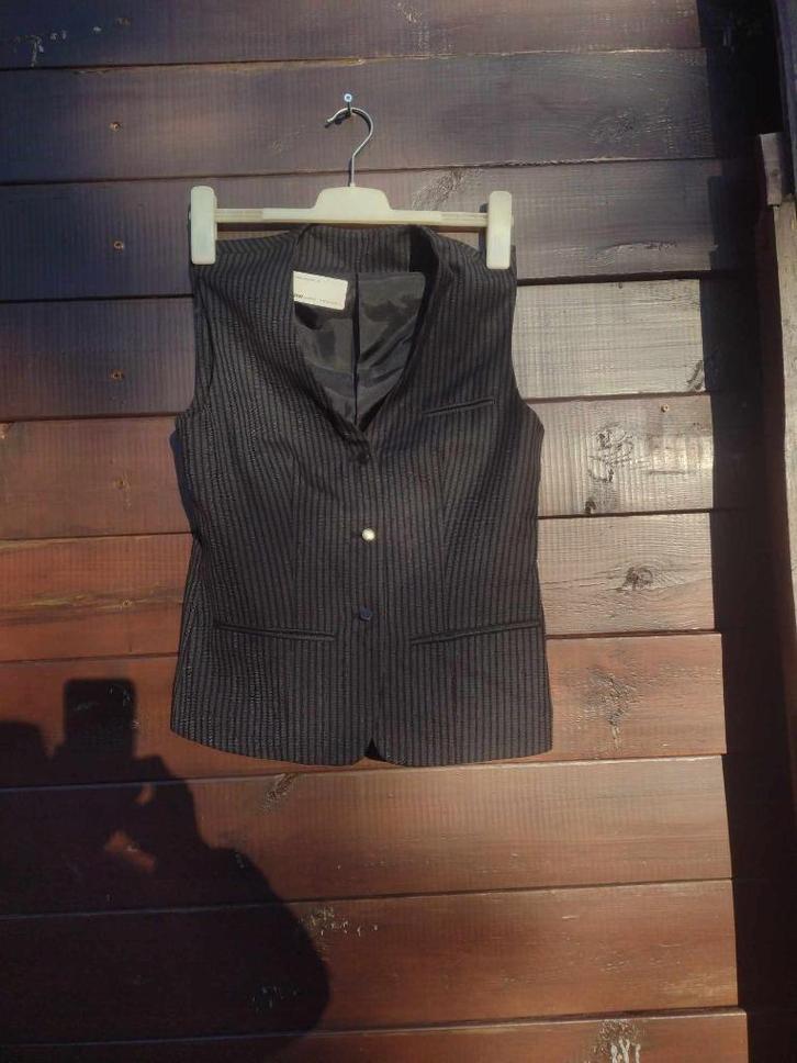 Dames gilet nleuw maat 36 Smal Greiff, Kleding | Dames, Bodywarmers, Nieuw, Maat 36 (S), Blauw, Verzenden