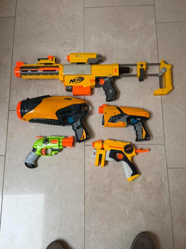 Nerf Guns Collectie, Kinderen en Baby's, Speelgoed | Overig, Gebruikt, Jongen of Meisje, Ophalen of Verzenden