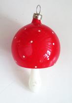Oude Kerstbal: Grote Paddenstoel ( rood met witte stippen ), Diversen, Kerst, Ophalen of Verzenden