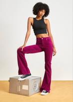 Lee Breese - Fuchsia - High Waist Flared - Corduroy - Broek, Nieuw, W30 - W32 (confectie 38/40), Lee Breese, Ophalen of Verzenden