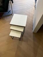 Vintage Nest Tafeltjes - Set van 3, Minder dan 45 cm, Minder dan 55 cm, Gebruikt, Vierkant