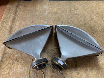 Paar YAMAHA JA4201 Compressiedrivers op originele alu hoorn beschikbaar voor biedingen