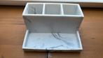 Marmer look organiser/toiletborstel houder, Huis en Inrichting, Badkamer | Badtextiel en Accessoires, Ophalen, Zo goed als nieuw