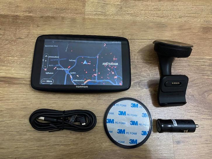 Tomtom GO Camper Tour 6inch Europe met LifeMaps en Traffics, Auto diversen, Autonavigatie, Gebruikt, Ophalen of Verzenden