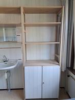 Lundia Stellingkast met planken en deuren White wash,, Ophalen, Gebruikt