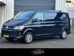 Volkswagen Transporter 2.0 TDI L2H1 Highline AUTOMAAT / LEER, Auto's, Euro 5, Gebruikt, Zwart, 4 cilinders
