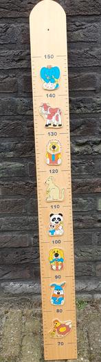 Houten Groeimeter met Dieren, Ophalen, Gebruikt, Wanddecoratie